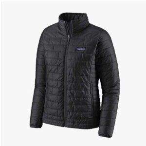 Patagonia Nano Puff Jacket in Black, Size Large